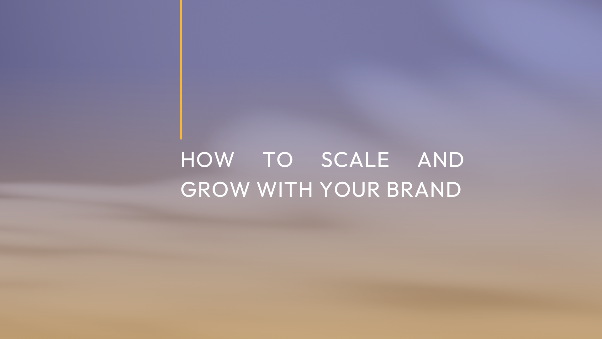 scale your brand